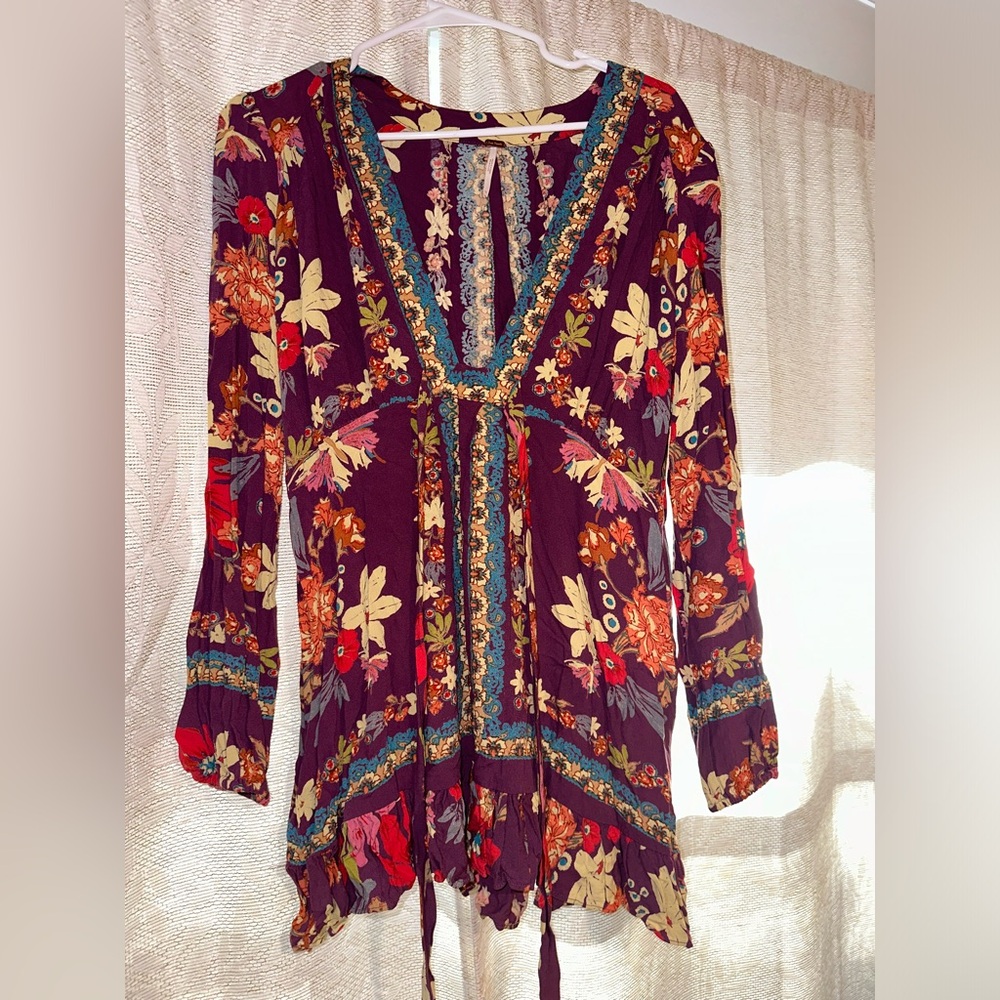 Free people long sleeve top